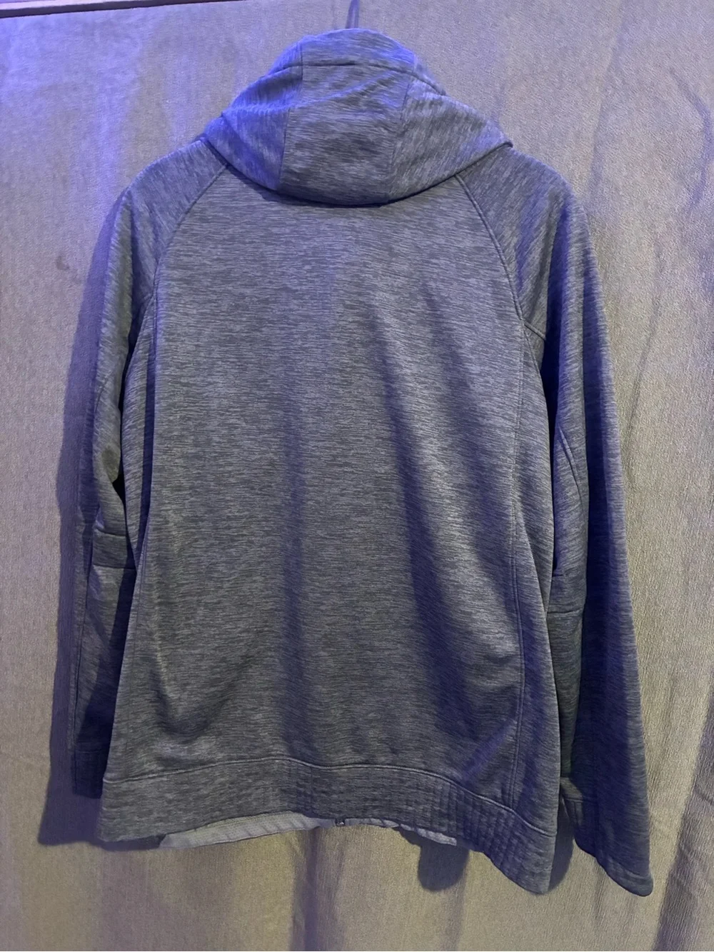 Jordan Light Gray Full-Zip Hooded Jacket